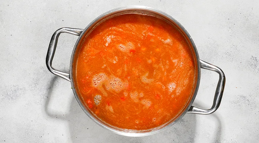 Суп харчо с фрикадельками