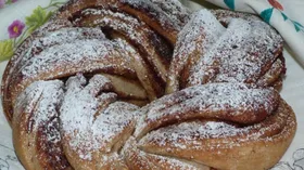 Калач с амарантовой мукой 