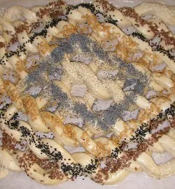Хлебная плетенка Персидский ковeр как в пекарне