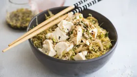 Рецепты с маслом растительным, кунжутом и капустой пекинской