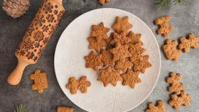 Медово-имбирное печенье