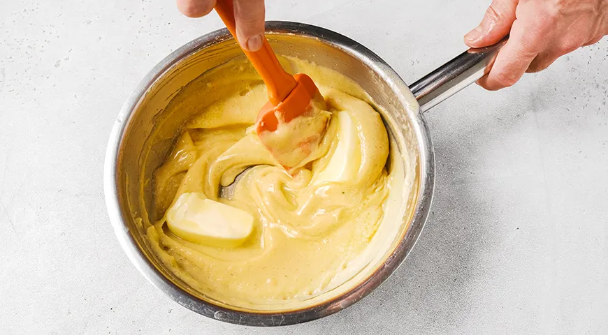 Заварной крем без молока