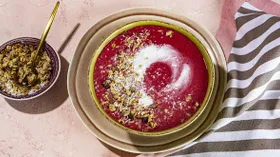 Рецепты с малиной и бананом