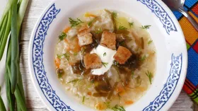 Рецепты с овощами, крупой и водорослями