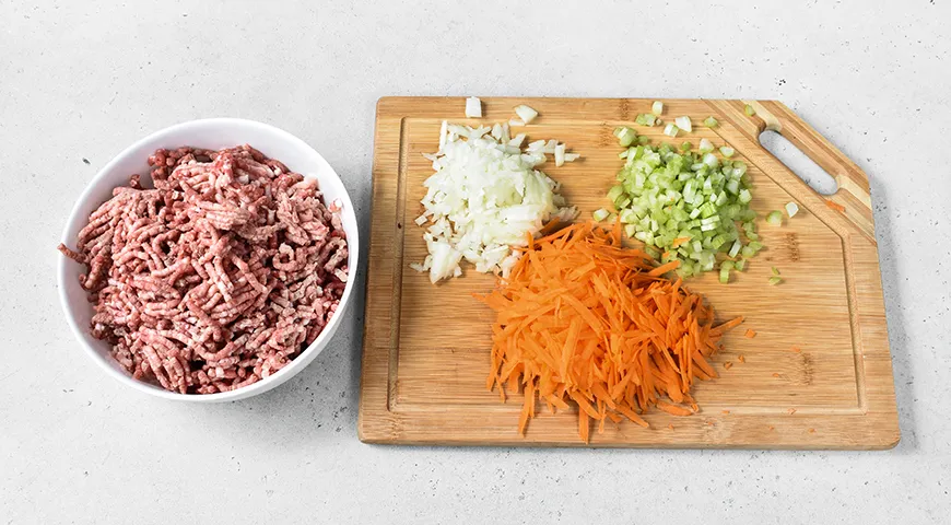 Ленивая лазанья на сковороде