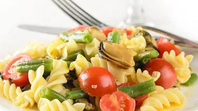 Рецепты с фруктами, морепродуктами и макаронами