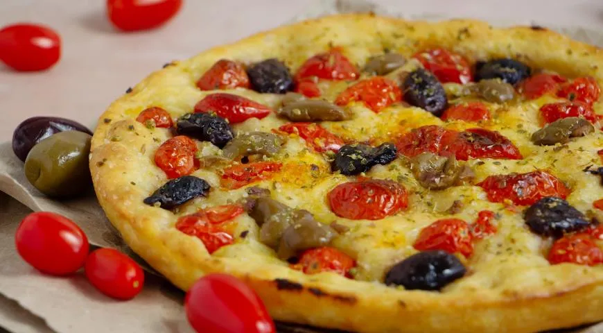 Готовим апульскую фокаччу (focaccia pugliese)