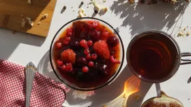 Рецепты на завтрак с клубникой и малиной