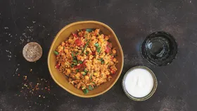 Рецепты для постного меню с булгуром