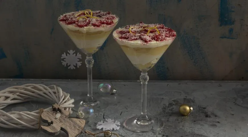 Лимонный тирамису