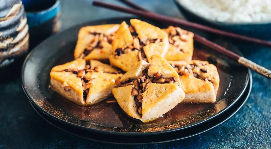 Блюда с сыром тофу