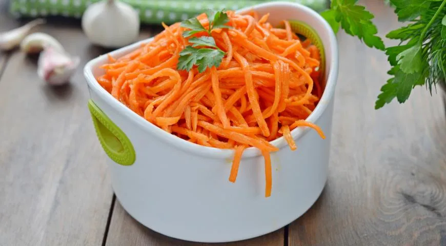 Как приготовить морковь острую