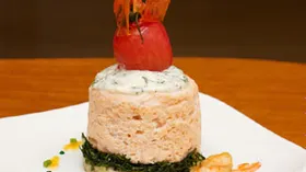 Рецепты с сырами, сливками и креветками