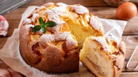 Пирог с мукой кукурузной