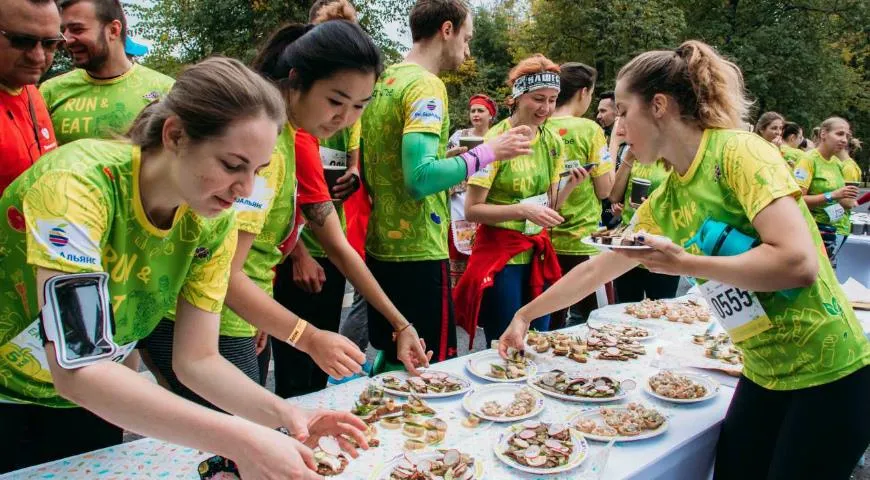 Благотворительный гастрономический забег RUN & EAT