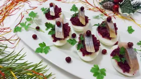 Рецепты с сельдью, свёклой и майонезом