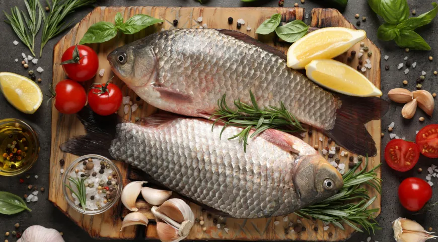 Карась – один из лучших источников белка среди рыб