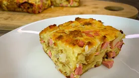 Рецепты с молочной продукцией, яйцом и колбасой
