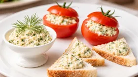 Закуска чесночная