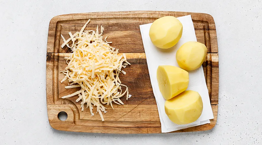 Драники с сыром и колбасой