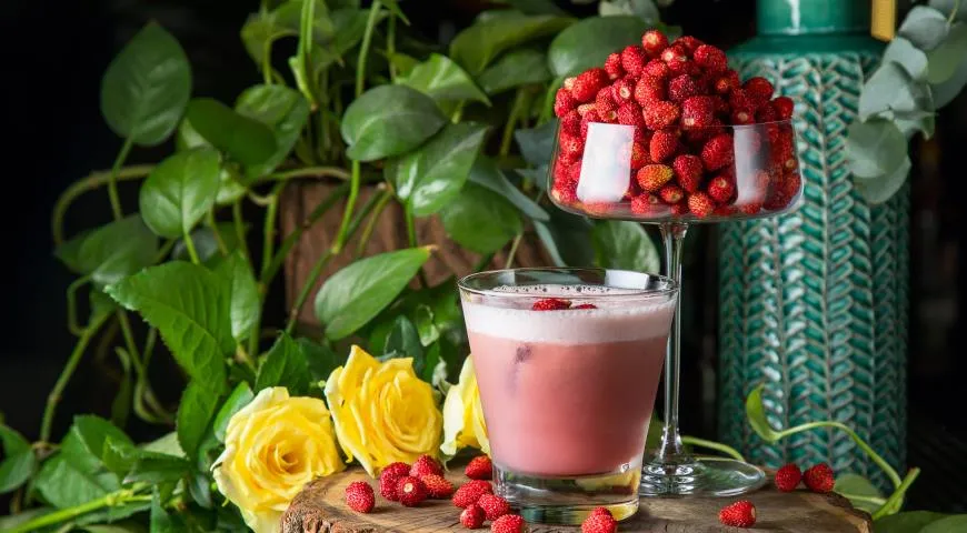 Рецепт сауэра с лесной земляникой