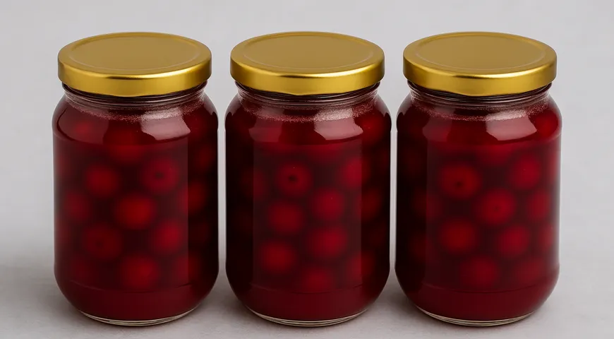 Вишня в желе на зиму