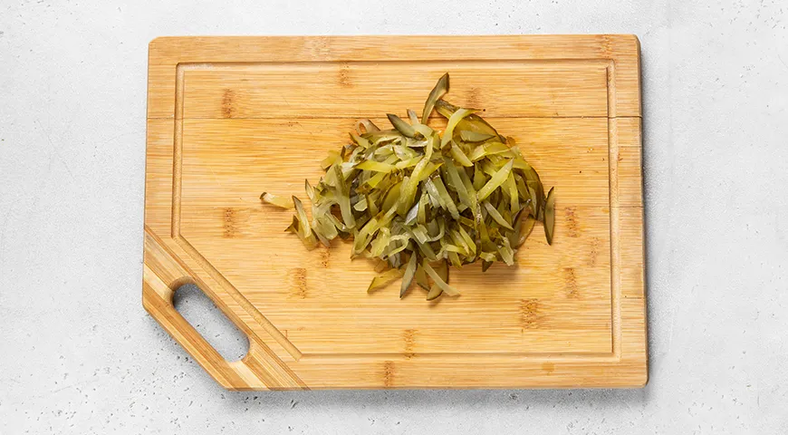 Салат из говяжьего сердца