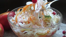 Рецепты с маслом растительным, яблоком и клюквой