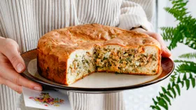 Рецепты с мукой пшеничной, твёрдыми сырами и крупой