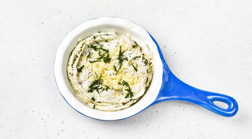 Белковый омлет в микроволновке