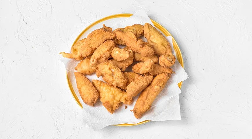 Филе трески в кляре