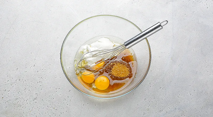 Лимонно-йогуртовый кекс с цукини