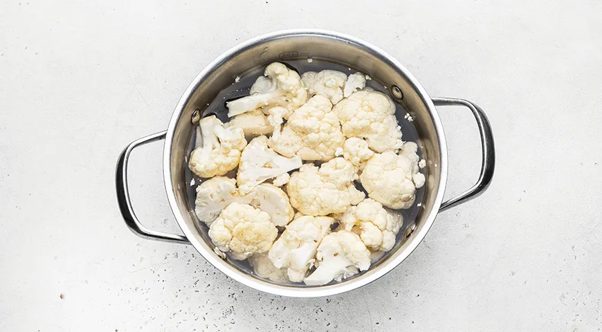 Цветная капуста в сливочном соусе