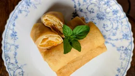 Блинчики с абрикосом