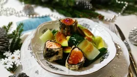 Рецепты с соусами, лососем и авокадо