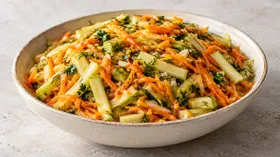 Салат из кабачков с морковью