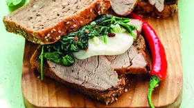 Рецепты с овощами, мясом и мягкими сырами