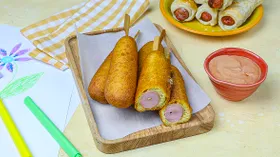 Корн-доги в кляре на кефире