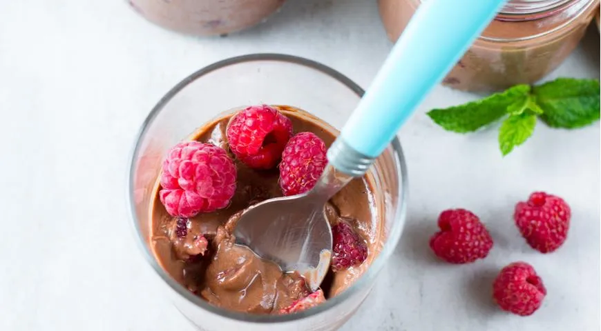 Рецепт шоколадного мусса на аквафабе