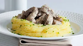Рецепты со сливками, маслом оливковым и говядиной