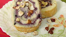 Рецепты с яйцом, сливками и черникой