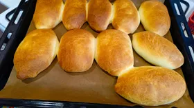 Пирожки с капустой и яйцом