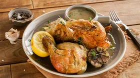 Курица, запеченная в фольге