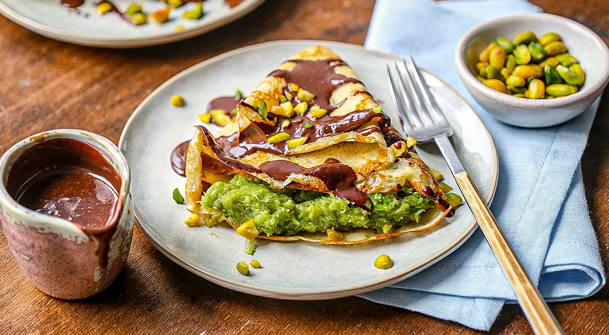 Блинчики «Дубайский шоколад»