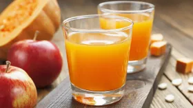 Тыквенный сок с яблоками