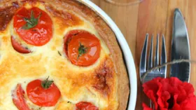Рецепты французской кухни на завтрак с томатами