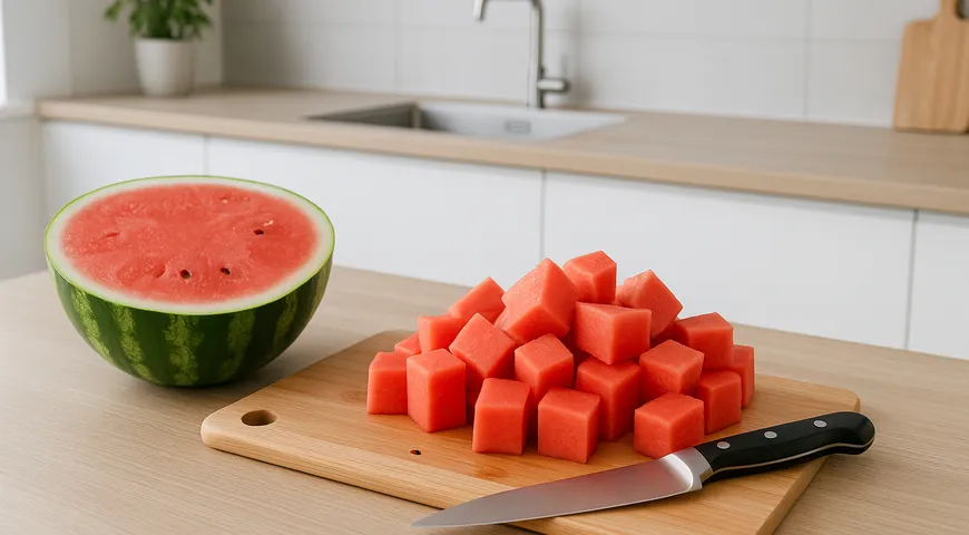 Фреш из арбуза в блендере