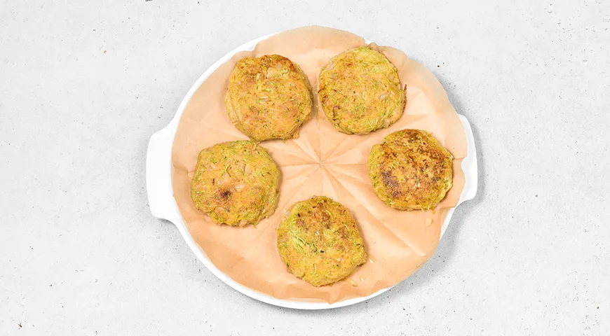 Котлеты из кабачка и картошки