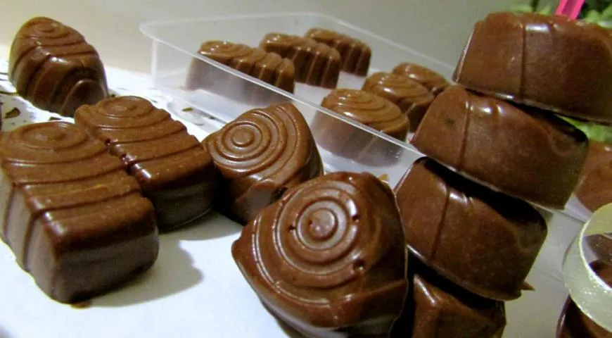 Рецепт шоколадно-желейных конфеток