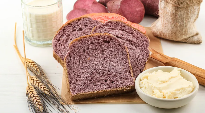 Из фиолетового картофеля делают полностью натуральный пищевой краситель